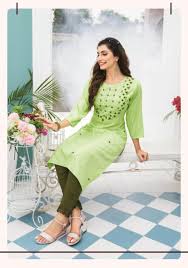 Fancy Embroidered Kurtis